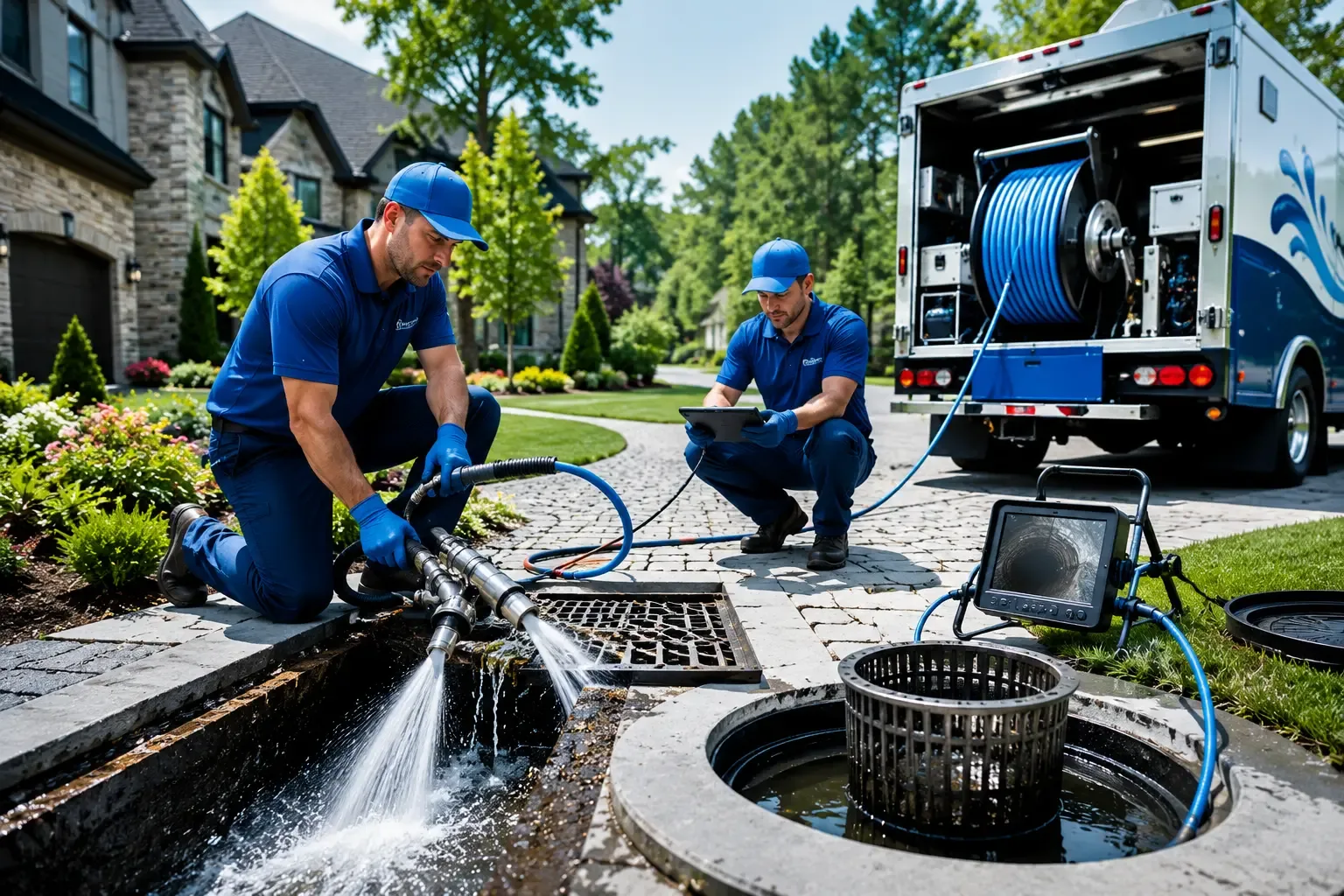 Local outdoor drain cleaning professionals in Churubusco, NY